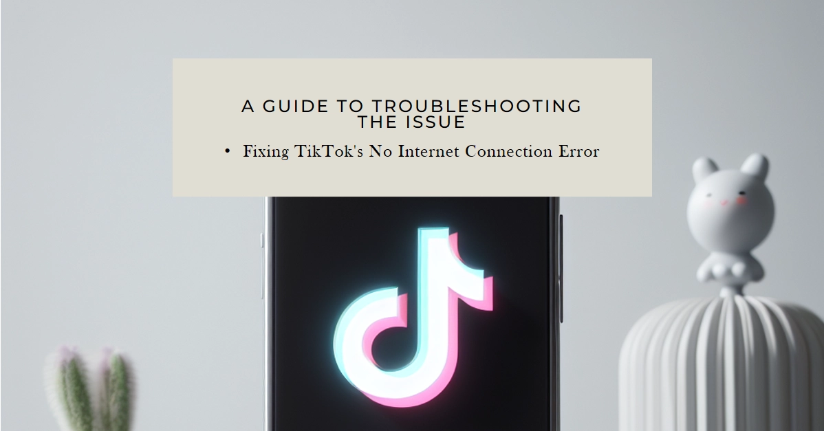 TikTok No Internet Connection error: Troubleshooting Guide