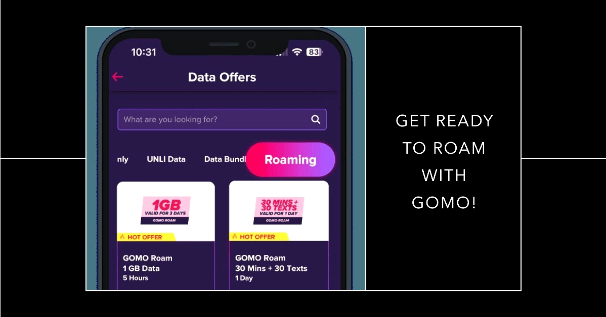 GOMO Roaming SIM Now Available! Everything You Should Know